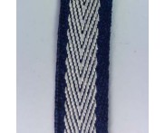 Cadarço 17 mm  ESC 17 - Fundo Marinho Desenho Cru - 50 metros
